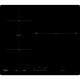 WHIRLPOOL Encimera inducción  WB S5560 NE, 3 zonas, Negro. Zona Gigante